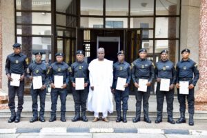 Officers decorated at the NDLEA headquarters in Abuja