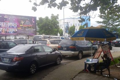 Long queue at the NNPC fuel station in Stadium junction Calabar